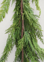 Lebanon Cedar Holiday Table Garland, 48"