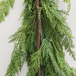 Lebanon Cedar Holiday Table Garland, 48"