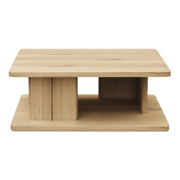 Casey Small Coffee Table Rustic Oak, 40"W x 30”D