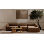 Casey Small Coffee Table Rustic Oak, 40"W x 30”D