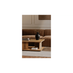 Casey Small Coffee Table Rustic Oak, 40"W x 30”D