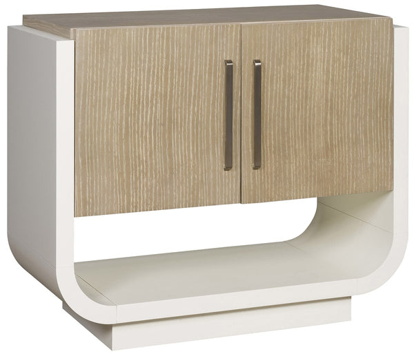 Cove Chest, Cerused Taupe / White Frost, 38"W x 18"D x 32"H