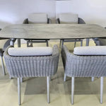 Scoop Dining Table, 71"W x 36"D x 30"H