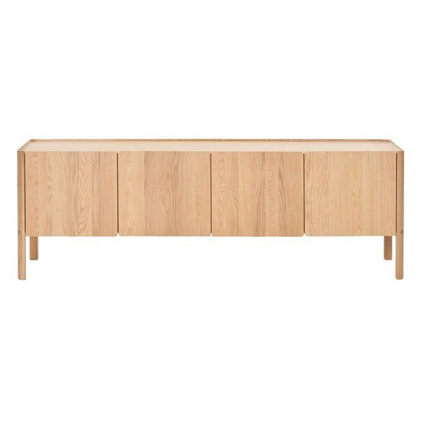 Nell Credenza, Light Oak, 71"W x 17.7"D x 23.6"H