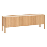 Nell Credenza, Light Oak, 71"W x 17.7"D x 23.6"H