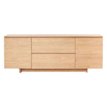 Kami Sideboard, Light Oak, 78.7"W × 17.7"D × 29.7"H