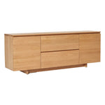 Kami Sideboard, Light Oak, 78.7"W × 17.7"D × 29.7"H