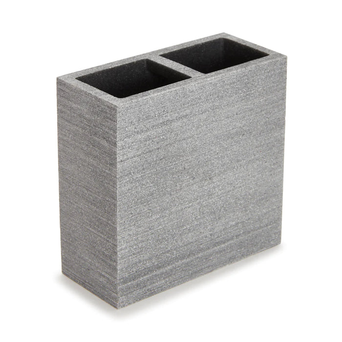 Slate Toothbrush Holder, Gray