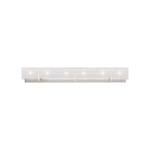 Syll 6-Light Bath Sconce, Brushed Nickel