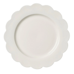 White Scallop Dinnerware, Sold Individually
