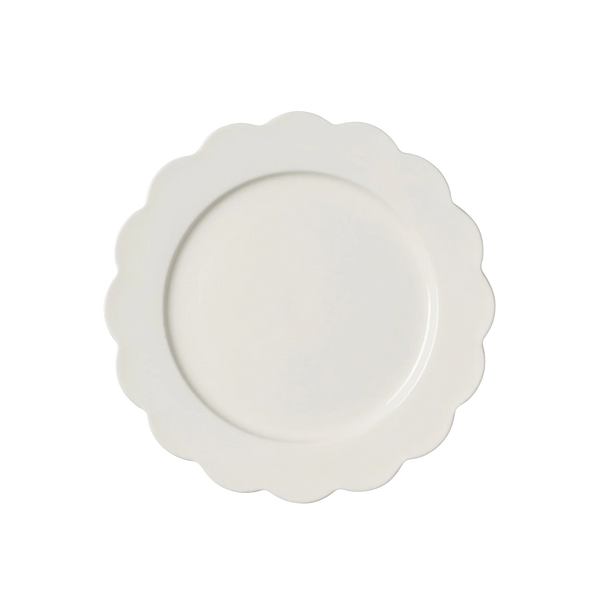White Scallop Dinnerware, Sold Individually