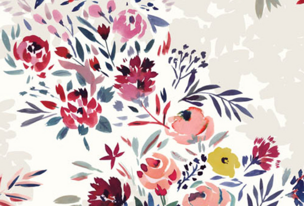 Mia & Max Bed, Bianca Floral, Queen & Twin