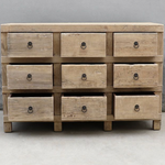 Natural Elm Dresser, 59"L x 20"W x 40"