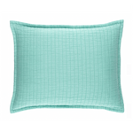 Boyfriend Matelasse Collection, Soft Turquoise