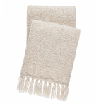 Boucle Indoor/Outdoor Throw, Natural