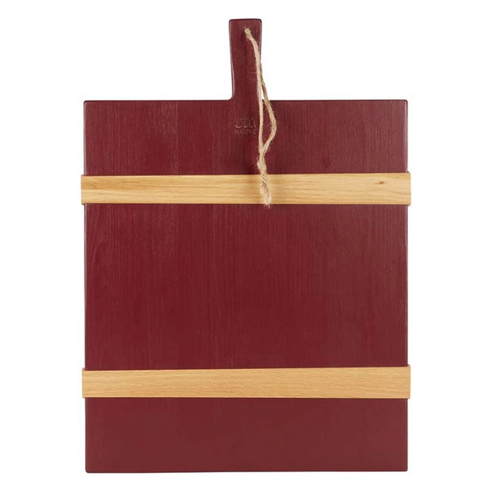 Merlot Rectangle Mod Charcuterie Board, Medium