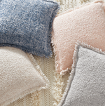 Boucle Indoor/Outdoor Pillow- Grey, 20" x 20"