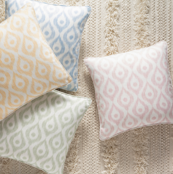 Indie Indoor / Outdoor Decorative Pillow- Green, 22" x 22"