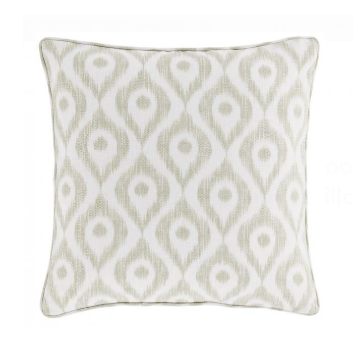 Indie Indoor / Outdoor Decorative Pillow- Green, 22" x 22"