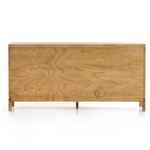 Allegra Sideboard, Honey Oak, 69"W x 18"W x 34"H