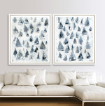 White Boats 1, 26" x 30"