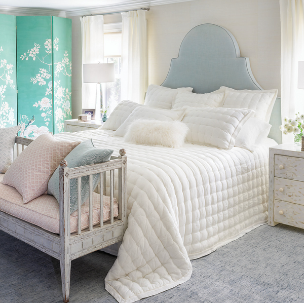 Lush Linen Puff Collection, Ivory