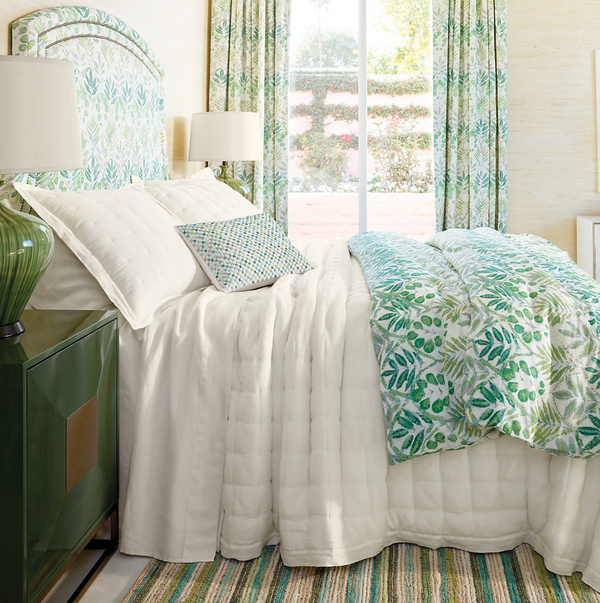 Lush Linen Puff Collection, Ivory