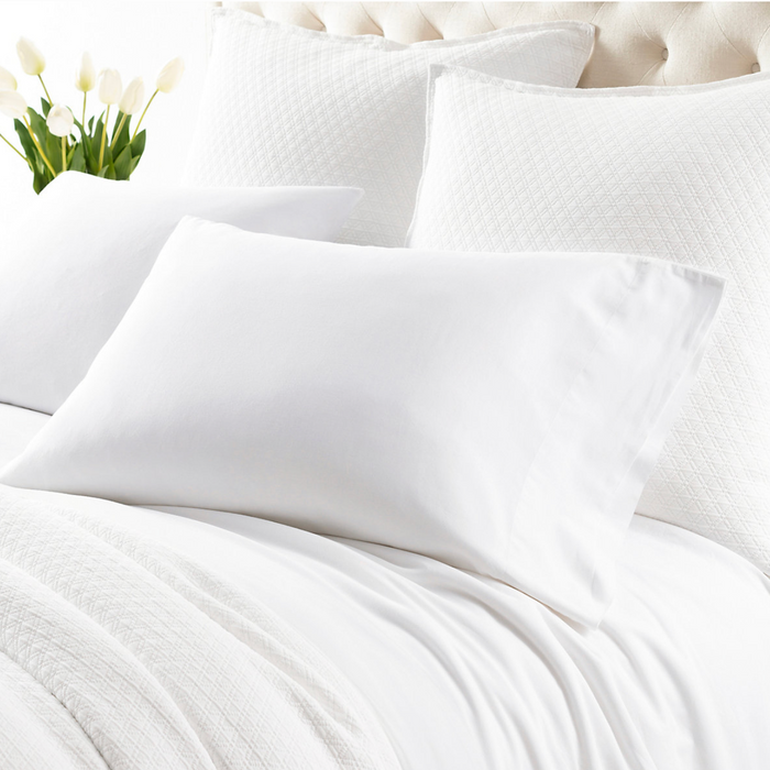 Cozy Cotton White Collection, Sheet Sets and Pillowcases
