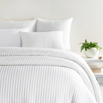 Cozy Cotton Quilted Collection, White