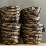 Hand Woven Grass Baskets, 3 sizes