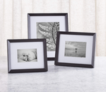 Icon Wood Black Picture Frame, 4" x 6"