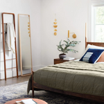 Hinoki Wood Floor Mirror, 2 Sizes