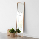 Hinoki Wood Floor Mirror, 2 Sizes