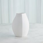Wedge Vase - White, Small