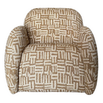 Blake Swivel Chair, Flaca Walnut