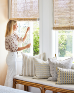 Lido Elm Linen Cushion, 22" x 22"