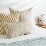 Lido Elm Linen Cushion, 22" x 22"