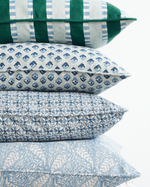 Marrakesh Byzantine Linen Cushion, 14" x 22"