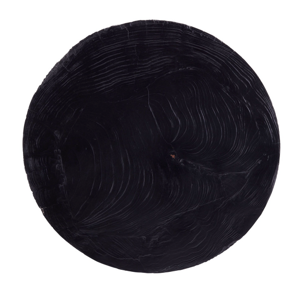 Moana Accent Table, Black Burnt