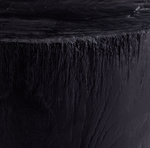 Moana Accent Table, Black Burnt