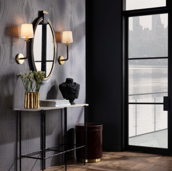 Wayman Sconce, Antique Brass