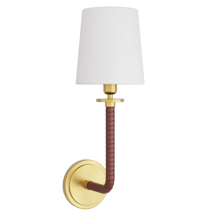 Wayman Sconce, Antique Brass