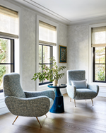 Turin End Table, Navy