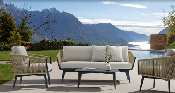 Diva Natural Sofa, Greige
