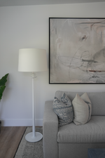 Beaumont Floor Lamp, White