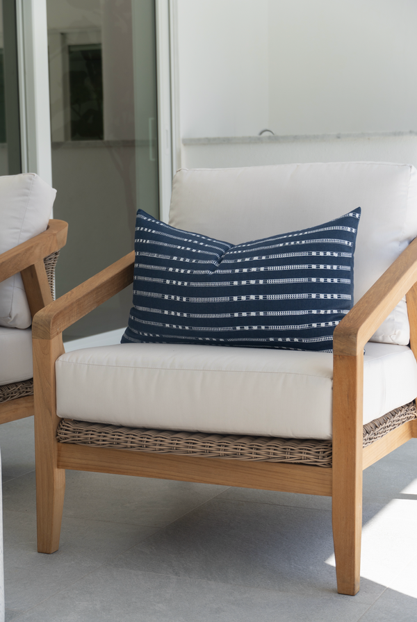 Spencer DS Lounge Chair-Teak/Willow