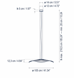 Mediterrània Outdoor 41.5" Chandelier, Brown/Brown Synthetic Fiber