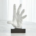 Hand Open, Matte White