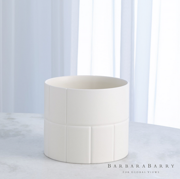 Encircle Vase, Chalk, Small