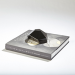 Crystal Paper Weight, Black, Small
